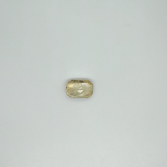 Yellow Sapphire (Pukhraj) 4.68 Ct Certified